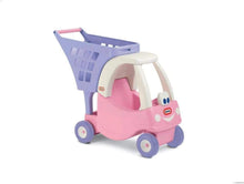 Load image into Gallery viewer, Little Tikes Cozy Shopping Cart Pink/Purple