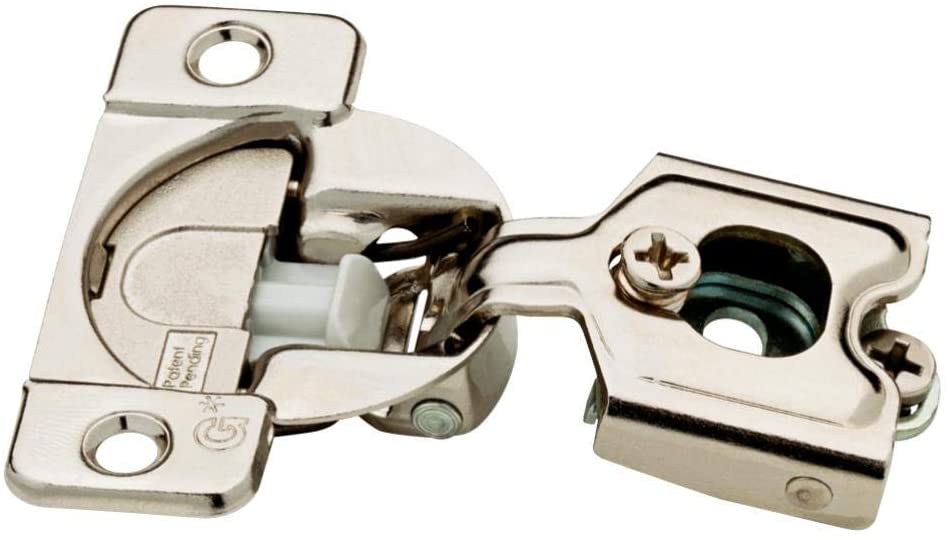 Everbilt 35 mm 105-Degree 1/2 in. Overlay Soft Close Cabinet Hinge (5-Pairs)