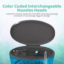 Load image into Gallery viewer, Electric Dental Water Flosser Oral Irrigator - Anti Leakage Countertop Design with BPA-Free Multifunctional Tips | 10 Adjustable Pressure Settings for Braces &amp; Teeth Cleaning | 600ml / 20oz. Capacity