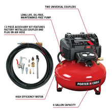 Load image into Gallery viewer, PORTER-CABLE C2002 Oil-Free UMC Pancake Compressor