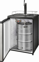 Load image into Gallery viewer, Insignia - 5.6 Cu. Ft. 1-Tap Beverage Cooler Kegerator - Stainless steel