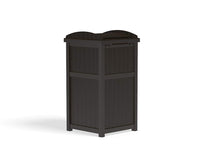 Load image into Gallery viewer, Suncast 33 Gallon Outdoor Trash Hideaway with Lid