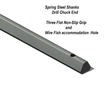 Load image into Gallery viewer, Eagle Tool US EA37518 Auger Style Flex Installer Bit for Wood, 3/16&quot; Shank Diameter, 3/8&quot; Head Diameter x 18&quot; Length