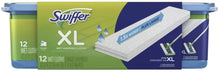 Load image into Gallery viewer, Swiffer 74471 Sweeper X Large Wet Mopp Ing Cloths, Open W Indow Fresh, 12 Folded Sheets