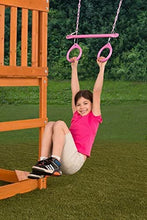 Load image into Gallery viewer, CREATIVE CEDAR DESIGNS Circular Ring &amp; Trapeze Bar Combo- Pink