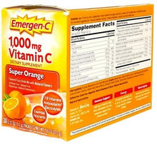 Load image into Gallery viewer, Alacer Emergen-c 1000 Mg Vitamin C - Super Orange - 30 Packet
