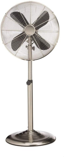 Deco Breeze DBF0208 Brushed Stainless Steel Floor Standing Fan