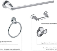 Load image into Gallery viewer, Design House 558163 Alta Bay Wall-Mounted Towel Bar 18-inch, Brushed Nickel Finish, 18 inch