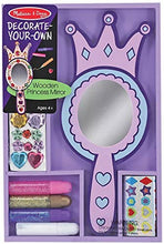Load image into Gallery viewer, Melissa &amp; Doug Decorate-Your-Own Wooden Princess Mirror