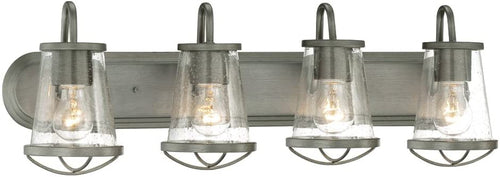 Designers Fountain 87004-WI Darby 4 Light Bath , Gray