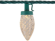 Load image into Gallery viewer, Home Accents Holiday 61 ft. 100-Light Warm White LED C9 Light String on a Spool
