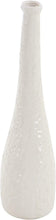 Load image into Gallery viewer, CosmoLiving by Cosmopolitan 92562 Modern Style Tall White Ceramic Bud Vases with Textural Finishes | Set of 3: 4” x 12”, 3” x 12”, 3” x 12”