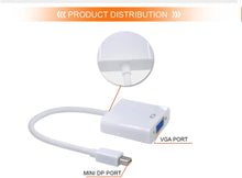 Load image into Gallery viewer, Insignia - Mini DisplayPort-to-VGA Adapter