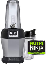 Load image into Gallery viewer, Nutri Ninja Pro BL450 2 Sip &amp; Seal Lids Silver Black