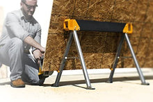 Load image into Gallery viewer, ToughBuilt - Folding Sawhorse/Jobsite Table - Sturdy, Durable, Lightweight, Heavy-Duty, 100% High Grade Steel, 41.5-Inch, Easy Carry Handle (TB-C550)