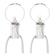 Load image into Gallery viewer, Better Homes and Gardens 20 CT String Lights Clear Glass Globe Outdoor Indoor (White Wire)