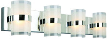 Load image into Gallery viewer, Design House 577791 Haswell 4 LED Wall Light, Polished Chrome