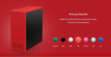 Load image into Gallery viewer, Timebox Mini 2.0 Smart Pixel-Art Bluetooth Speaker (Red)