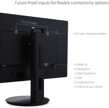 Load image into Gallery viewer, ViewSonic Frameless Monitor with HDMI and DisplayPort for Home and Office