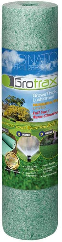 Grotrax Biodegradable Grass Seed Mat | Quick Fix Roll | All in One Growing Solution for Lawns, Dog Patches & Shade | Just Roll, Water & Grow | No Fake or Artificial Grass