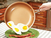 Load image into Gallery viewer, MasterPan Copper Pan Round Nonstick Fry Pan, 12", Copper