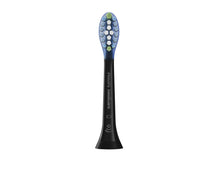 Load image into Gallery viewer, Philips Sonicare Premium Plaque Control replacement toothbrush heads, HX9044/95, BrushSync technology, Black 4-pk