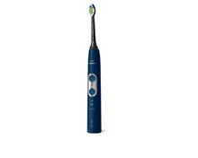 Load image into Gallery viewer, Philips Sonicare Protective Clean 6100 Whitening Rechargeable Electric Toothbrush With Pressure Sensor and Intensity Settings, Hx6871/49, Navy Blue, 1 Count