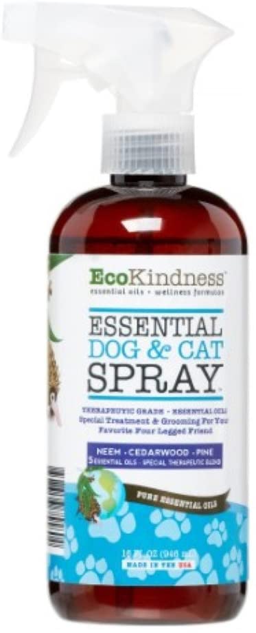 EcoKindness Organic Pet Conditioner Cleaning Spray, Dog and Cat