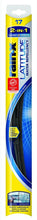 Load image into Gallery viewer, Rain-X 5079283-2 Latitude 2-IN-1 Water Repellency Wiper Blade, 17" (Pack of 1)