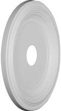 Load image into Gallery viewer, Ekena Millwork CMP10TR 10&quot;OD x 3 1/2&quot;ID x 1 8&quot;P Traditional Ceiling Medallion (Fits Canopies up to 3 1/2&quot;)