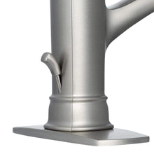 Load image into Gallery viewer, Moen WS84414MSRN Hensley Single Handle 1 Hole Bathroom Faucet, Spot Resist Brushed Nickel