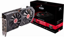 Load image into Gallery viewer, XFX Radeon RX 580 GTS Black Edition PCI Express 3.0 1425MHz OC+ 8GB GDDR5 VR Ready Grapics Card (1 x DL DVI-D /1 x HDMI /3 x DisplayPort) RX-580P8DBDR