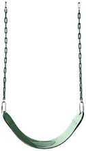 Load image into Gallery viewer, Swing-N-Slide Heavy Duty Green Swing Seat - 58" Vinyl Coated Chain Backyard Playground Swing for Replacement or Accessories