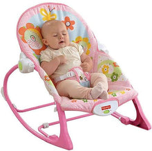 Load image into Gallery viewer, Fisher-Price Infant-to-Toddler Rocker Sleeper, Pink Bunny Pattern