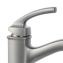 Load image into Gallery viewer, Moen WS84414MSRN Hensley Single Handle 1 Hole Bathroom Faucet, Spot Resist Brushed Nickel