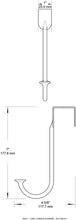 Load image into Gallery viewer, Liberty BBF430Z-SN-U Single Over-The-Door Hook, Satin Nickel