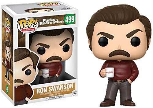 Funko Pop Television: Parks and Recreation - Ron Swanson Figure
