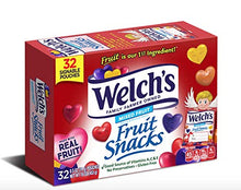 Load image into Gallery viewer, Welch's Mixed Fruit Snack Pouches with Valentine