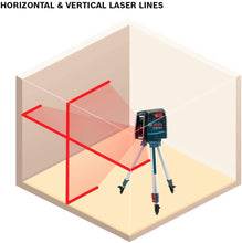 Load image into Gallery viewer, Bosch Self-Leveling Cross-Line Red-Beam High Power Laser Level GLL 30