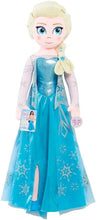 Load image into Gallery viewer, Frozen Disney Jumbo Singing Queen Elsa 34” Plush Toy