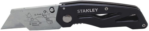 Folding Utility Knife, Steel, 5-3/4 in. L