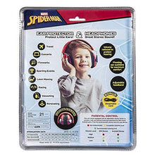 Load image into Gallery viewer, Spiderman Kids Ear Protectors Earmuffs Toddler Ear Protection and Headphones 2 in 1 Noise Reduction and Headphones for Kids Ultra Lightweight Adjustable Safe Sound Great for Concerts, Shows, and More