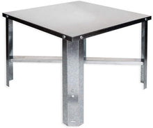Load image into Gallery viewer, Eastman 86278 Water Heater Stand 30-60 Gallon, Silver