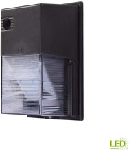 Load image into Gallery viewer, Commercial Electric 200-Watt Equivalent Integrated LED Bronze Outdoor Wall Pack Light, 4000K (2-Pack)