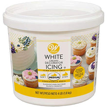Load image into Gallery viewer, Wilton 704-0-0128 Creamy White Decorator Icing, 4 Lb.