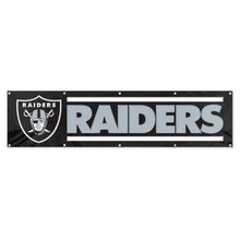 Load image into Gallery viewer, Party Animal Oakland Raiders 8'x2' NFL Banner