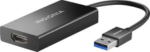 Load image into Gallery viewer, Insignia - SuperSpeed USB 3.0 to HDMI External Video Adapter - Black - Model: NS-PU37H-BK