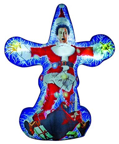 Gemmy 6' Photorealistic Projection Airblown Kaleidoscope Chevy Chase Christmas Inflatable
