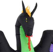 Load image into Gallery viewer, Gemmy Holiday Fire and Ice Dragon