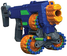 Load image into Gallery viewer, Adventure Force Savage Spin Motorized Triple Drum Blaster Designed with Auto-Advanced Triple Rotating Drums Features 45 Darts That Fly Up to 80 Feet Perfect for Gift